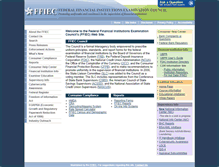 Tablet Screenshot of ffiec.gov